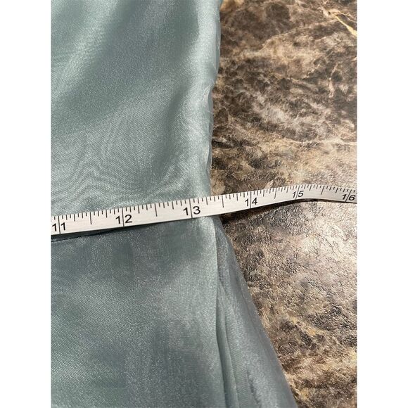 Bill Levkoff Women's Size 10 Blue Sleeveless Long Evening Gown - Picture 10 of 12